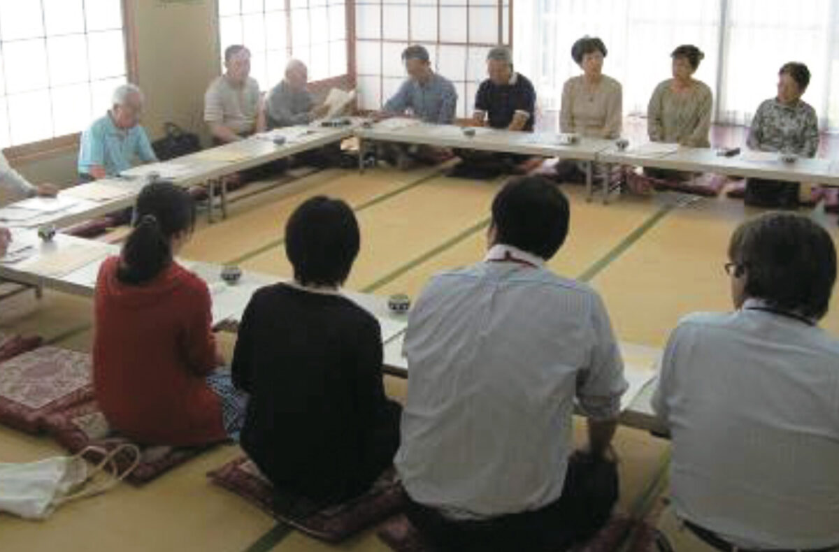 住民福祉懇談会の様子